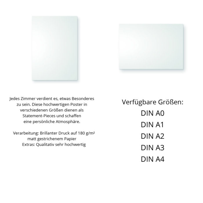 So viele Idioten und nur eine Sense - DIN A2 Poster (hochformat) – Bild 2