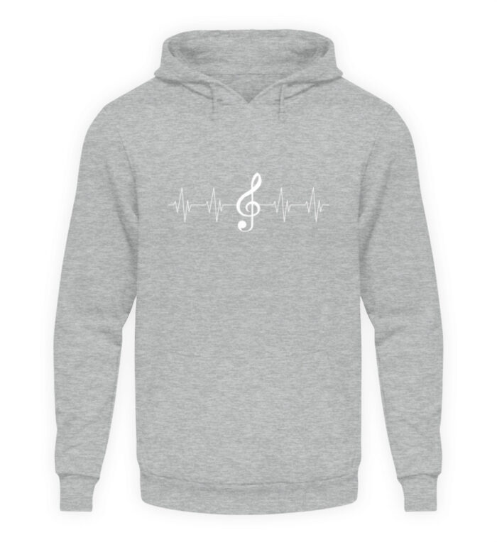 My Heart Beats Like Music - Unisex Kapuzenpullover Hoodie-6807