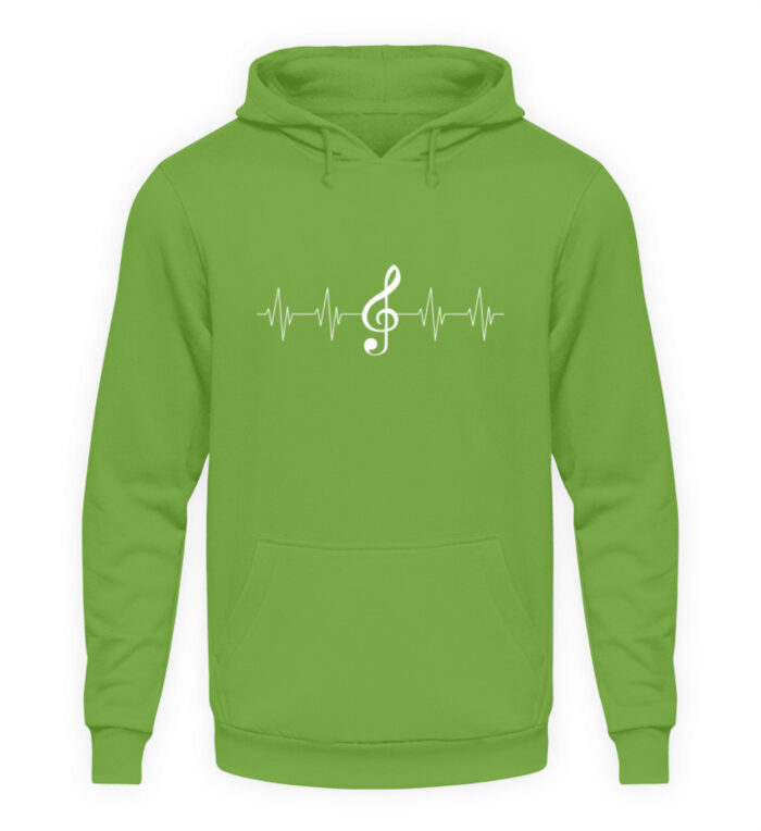 My Heart Beats Like Music - Unisex Kapuzenpullover Hoodie-1646