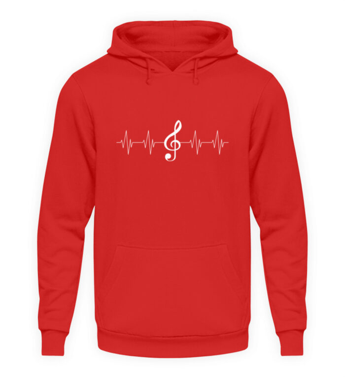 My Heart Beats Like Music - Unisex Kapuzenpullover Hoodie-1565