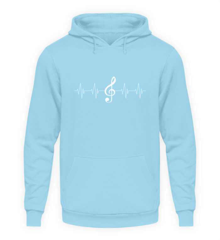 My Heart Beats Like Music - Unisex Kapuzenpullover Hoodie-674