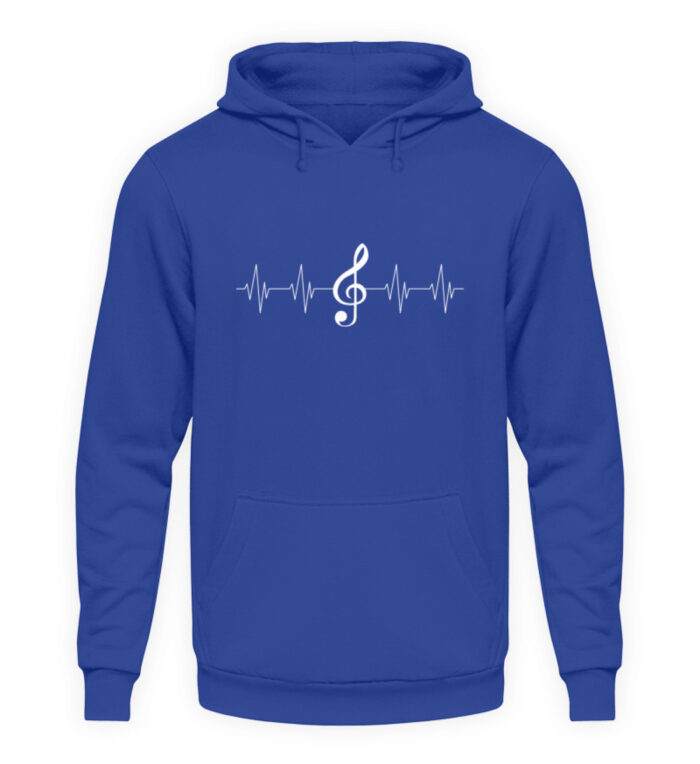 My Heart Beats Like Music - Unisex Kapuzenpullover Hoodie-668