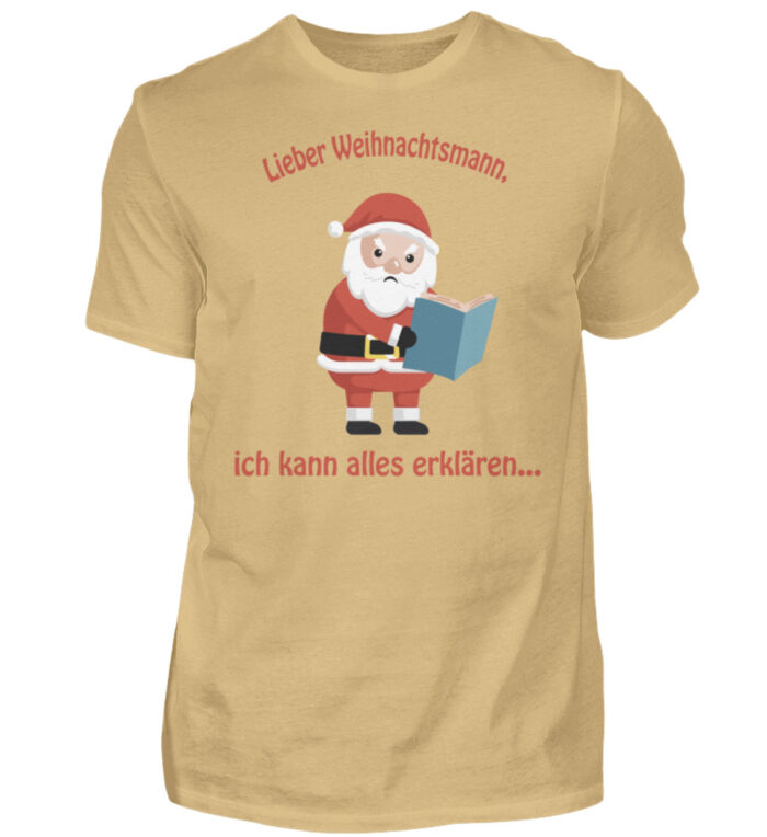 Santa ich kann alles erklären rd - Herren Shirt-224