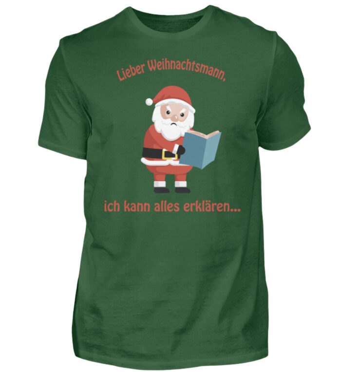 Santa ich kann alles erklären rd - Herren Shirt-833