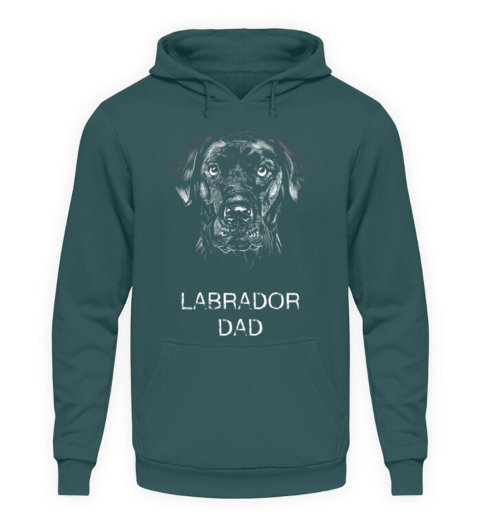 Labrador Dad - Herren-Hoodie - Unisex Kapuzenpullover Hoodie-1461