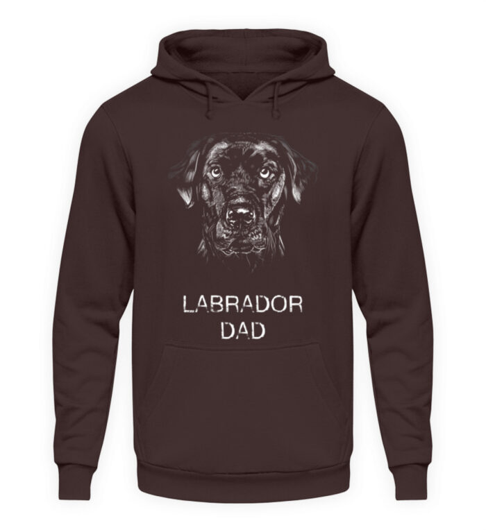 Labrador Dad - Herren-Hoodie - Unisex Kapuzenpullover Hoodie-1604