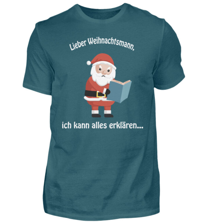 Weichnachtsmann ich kann alles erkläre - Herren Shirt-1096