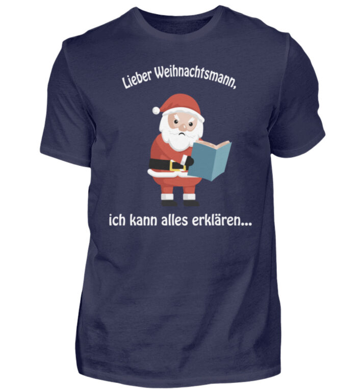 Weichnachtsmann ich kann alles erkläre - Herren Shirt-198