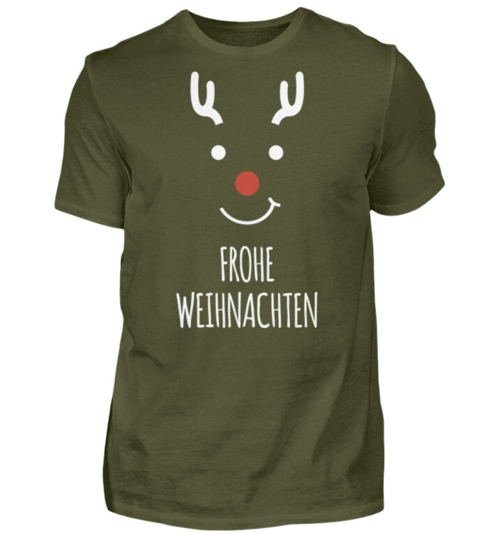 Frohe Weihnachten Deer - Herren Shirt-1109