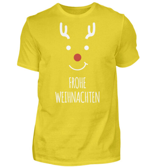 Frohe Weihnachten Deer - Herren Shirt-1102