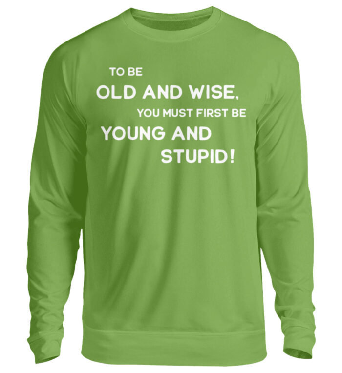 To Be Old And Wise - Unisex Pullover-1646