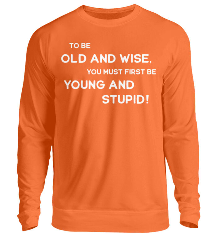 To Be Old And Wise - Unisex Pullover-1692
