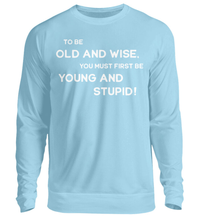To Be Old And Wise - Unisex Pullover-674