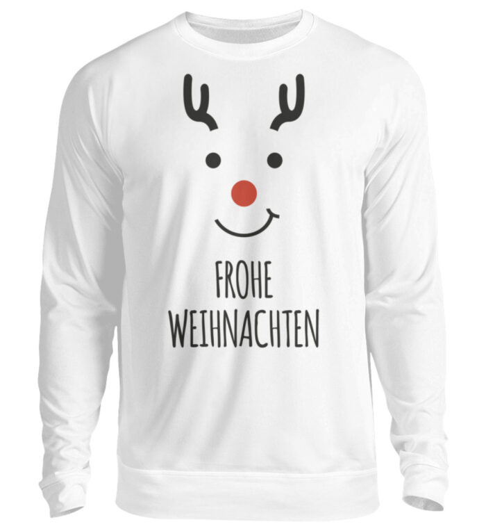 Frohe Weihnachten - Deer blk - Unisex Pullover-1478