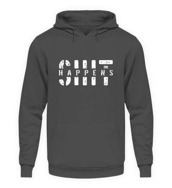 SHIT HAPPENS - Unisex Kapuzenpullover Hoodie-1762