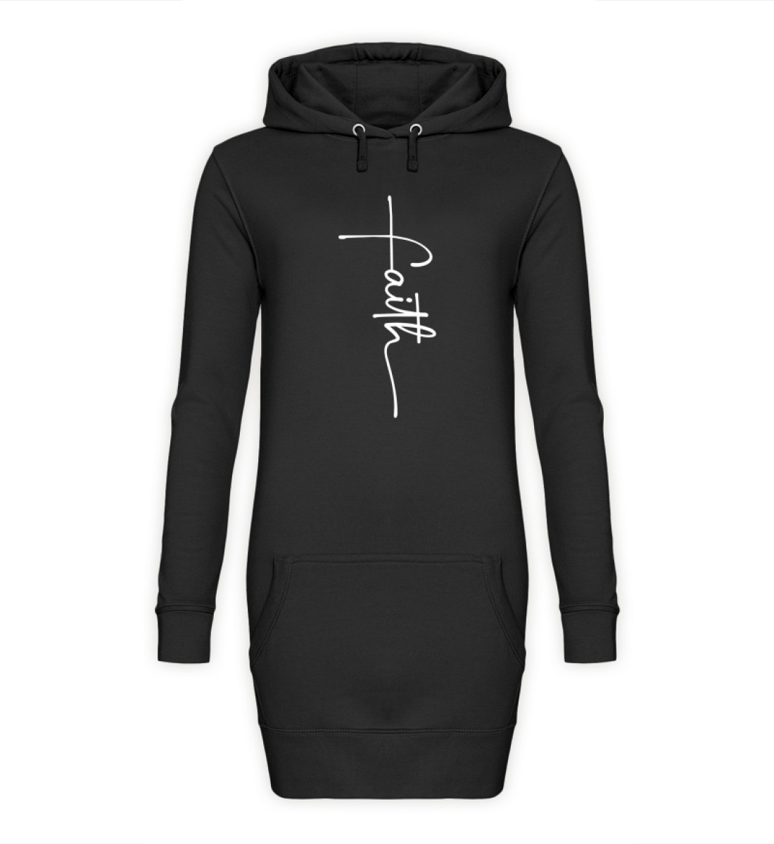 Faith - Damen Hoodie-Kleid-1624