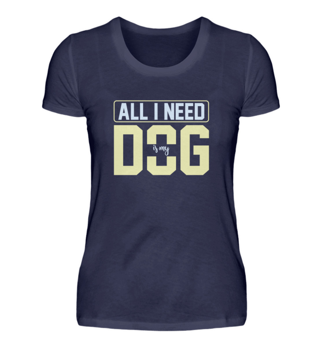 All I need is my dog - Damenshirt-198