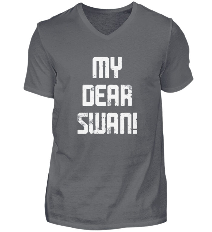 My Dear Swan - Herren V-Neck Shirt-70