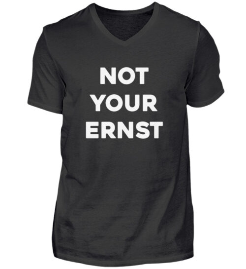 NOT YOUR ERNST - Herren V-Neck Shirt-16