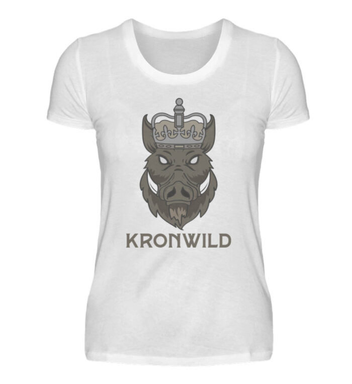 Kronwild Brand FLG4C - Damenshirt-3