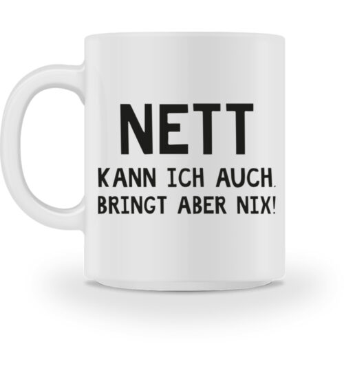 Nett kann ich auch - Tasse-3