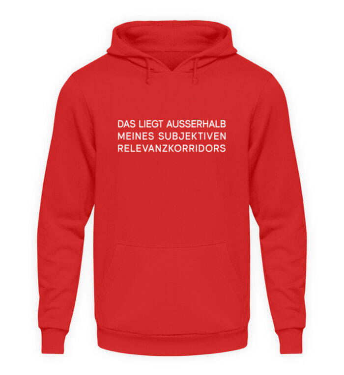 Relevanzkorridor - Unisex Kapuzenpullover Hoodie-1565