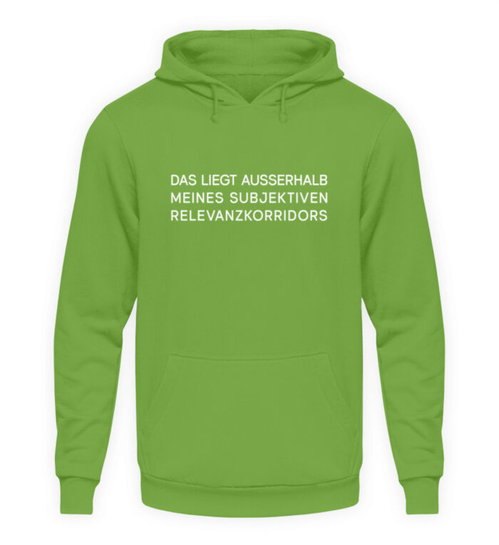 Relevanzkorridor - Unisex Kapuzenpullover Hoodie-1646