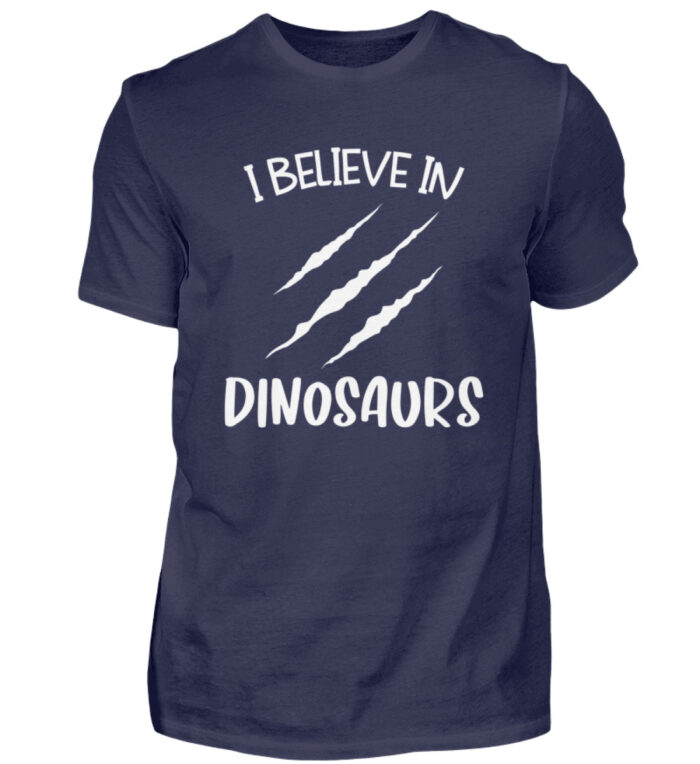I Believe In Dinosaurs - Herren Shirt-198