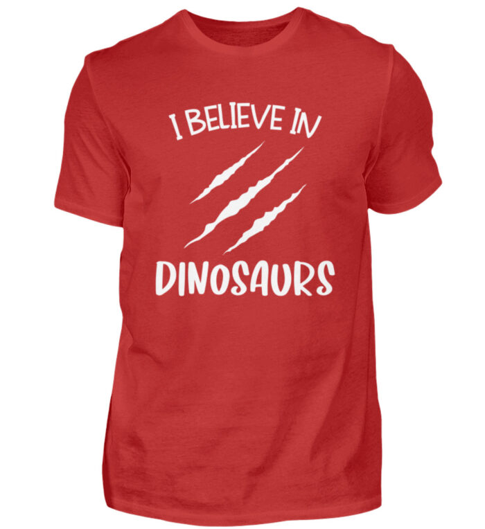 I Believe In Dinosaurs - Herren Shirt-4