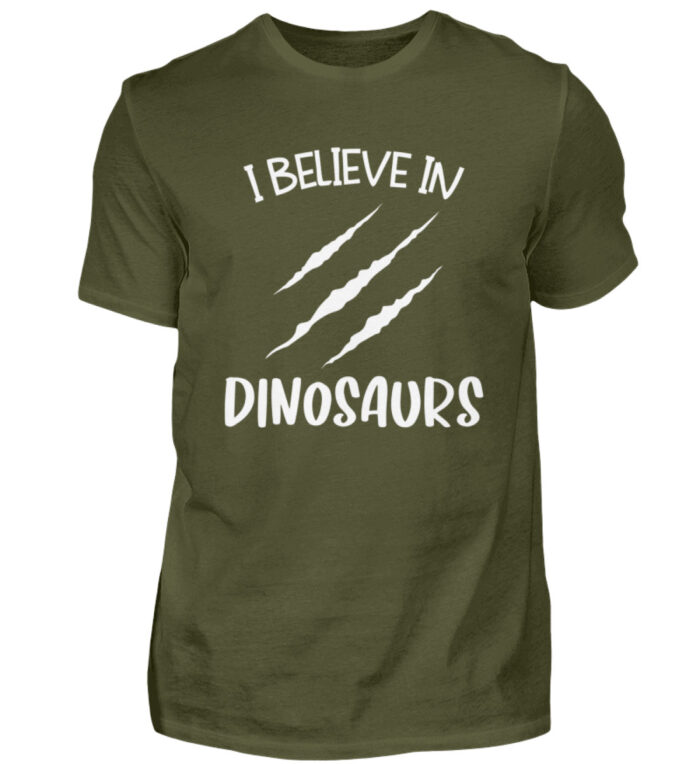 I Believe In Dinosaurs - Herren Shirt-1109