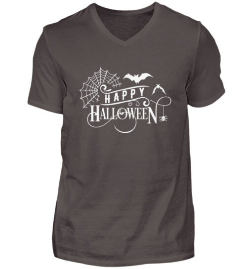 Happy Halloween - Herren V-Neck Shirt-2618