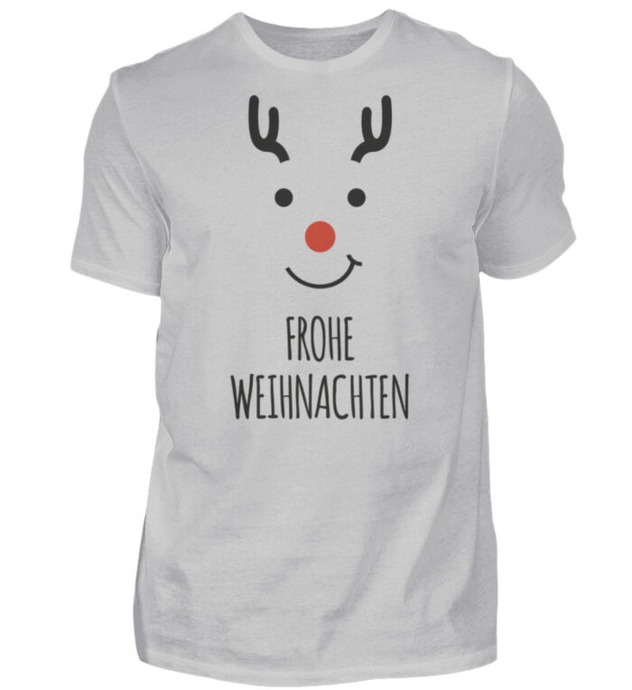 Frohe Weihnachten - Deer blk - Herren Shirt-1157