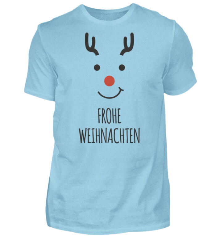 Frohe Weihnachten - Deer blk - Herren Shirt-674