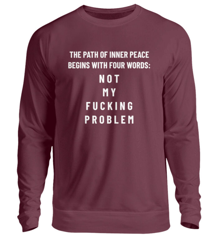 The Path Of Inner Peace - Unisex Pullover-839