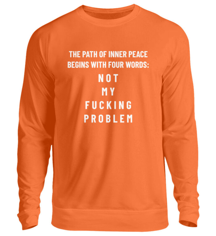 The Path Of Inner Peace - Unisex Pullover-1692