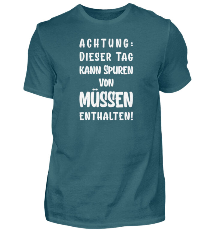 Dieser Tag kann Spuren enthalten - Herren Shirt-1096