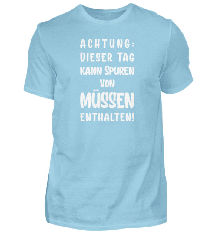 Dieser Tag kann Spuren enthalten - Herren Shirt-674