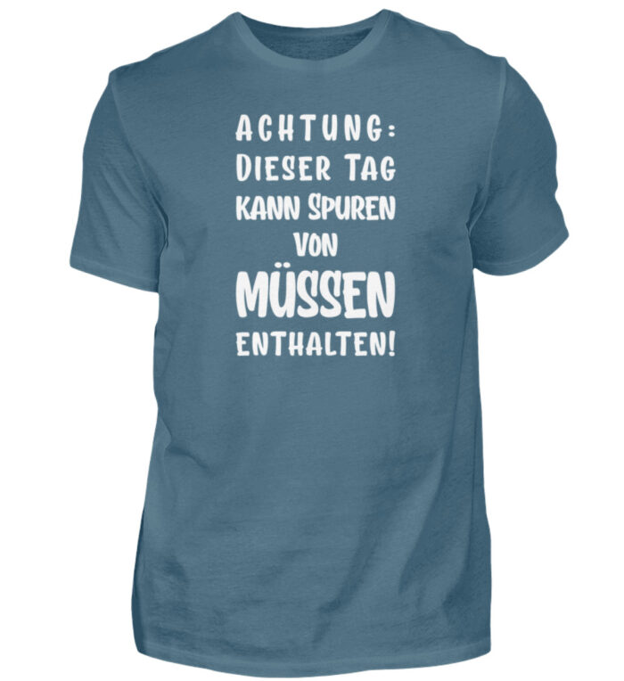 Dieser Tag kann Spuren enthalten - Herren Shirt-1230