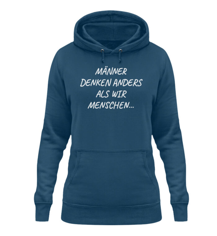 Männer denken anders... - Damen Hoodie-1461