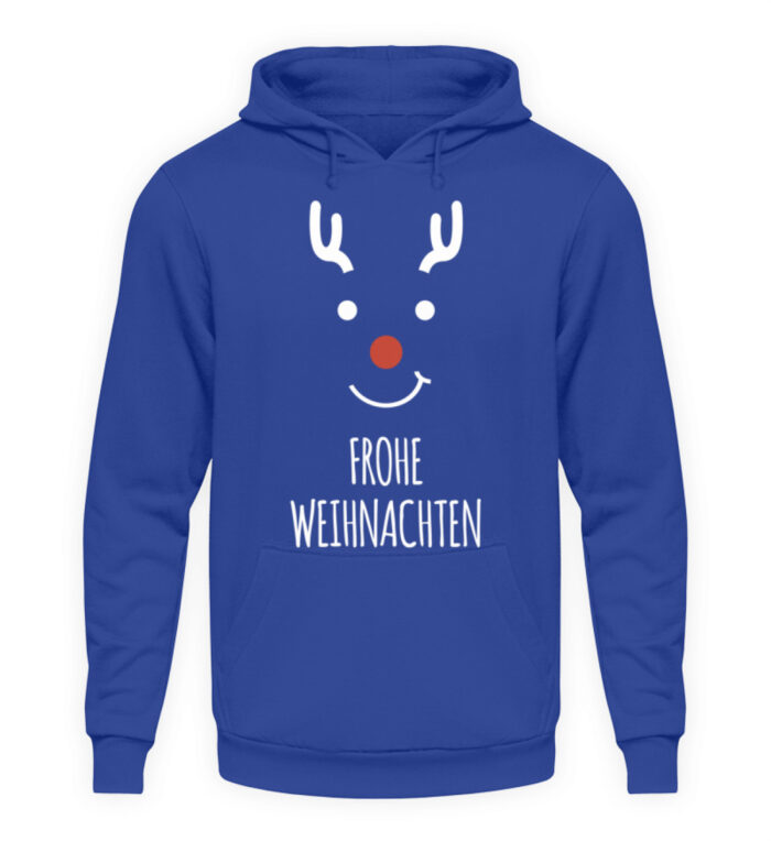 Frohe Weihnachten Deer - Unisex Kapuzenpullover Hoodie-668