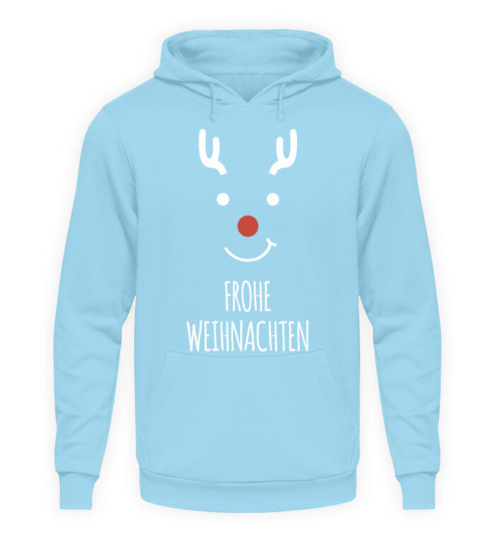 Frohe Weihnachten Deer - Unisex Kapuzenpullover Hoodie-674